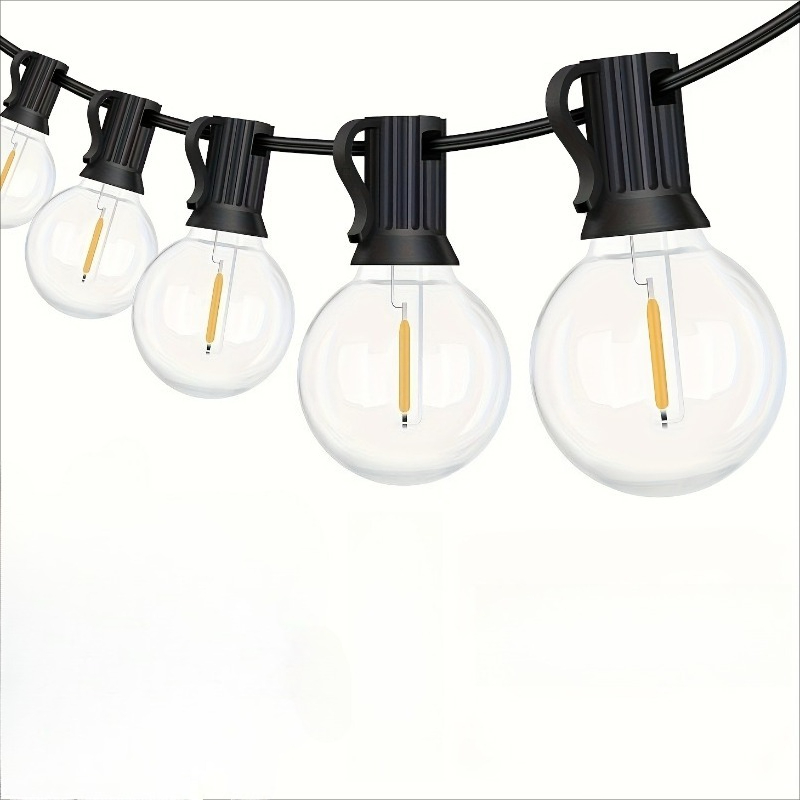 Outdoor Lighting For Fence - Luces de cadena G40 de 64