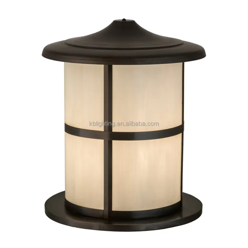 Outdoor Lighting For Fence - Lámpara de Poste para Puerta, Luces