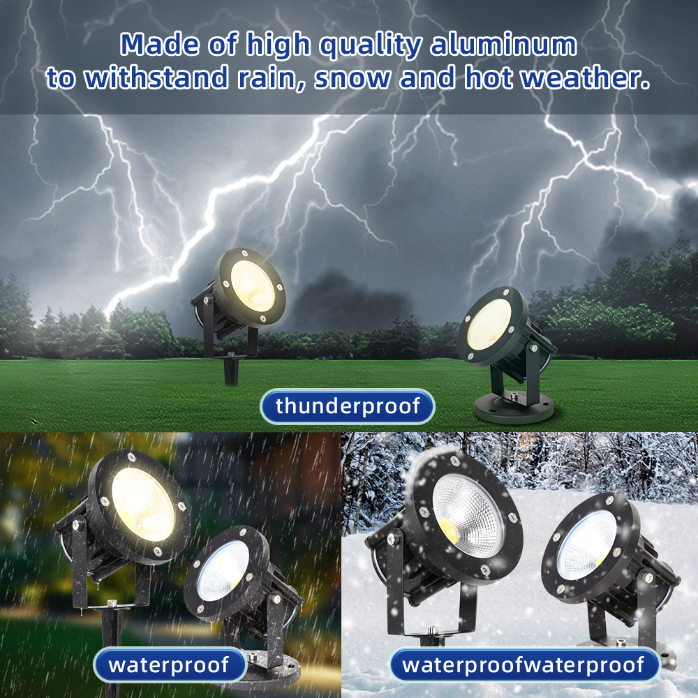 Outdoor Lighting Switch - Lámpara LED GU10 para jardín, iluminación