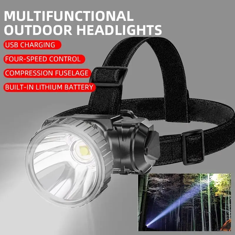 Outdoor Lighting Ideas For Party - Luz LED fuerte de cinco cabezas