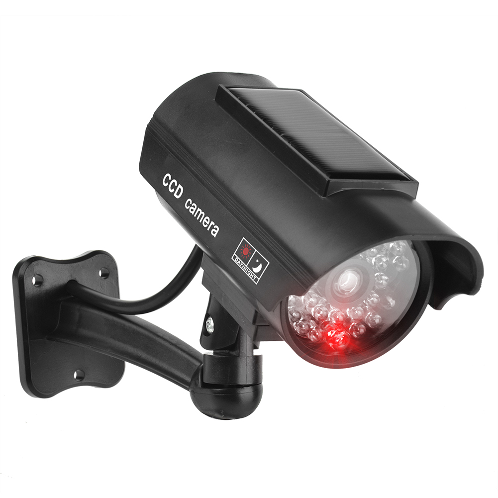 Outdoor Lighting And Camera - Cámara de seguridad falsa con luz