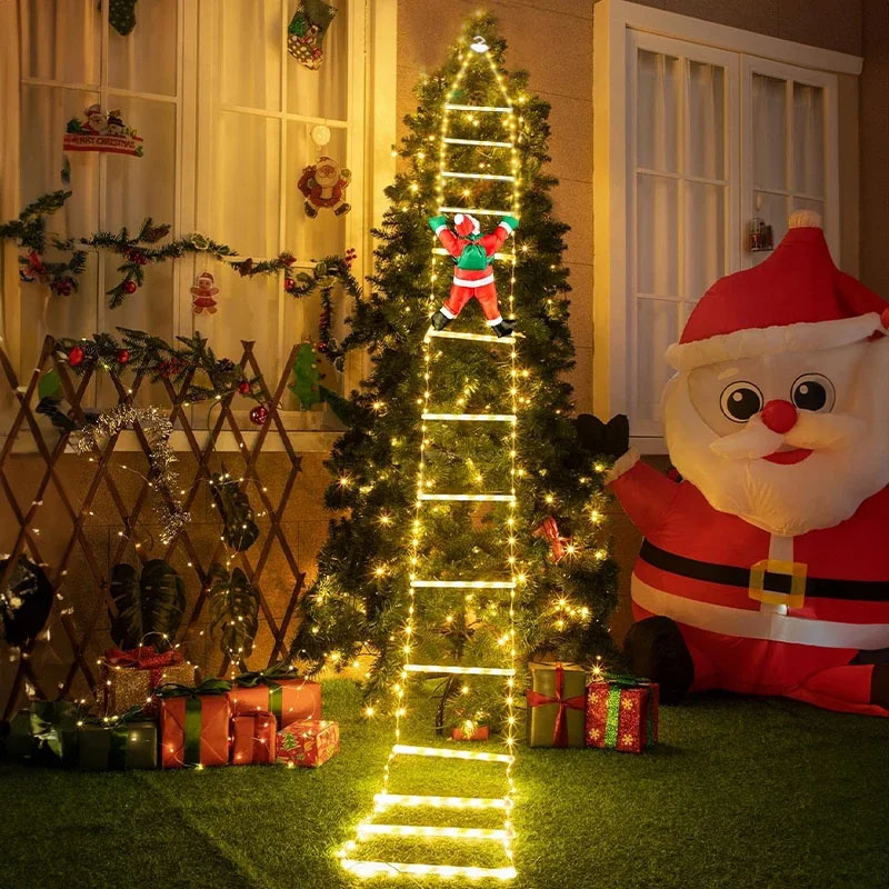 Xmas Outdoor Lighting Decorations - Luces LED de Navidad, Cadena de