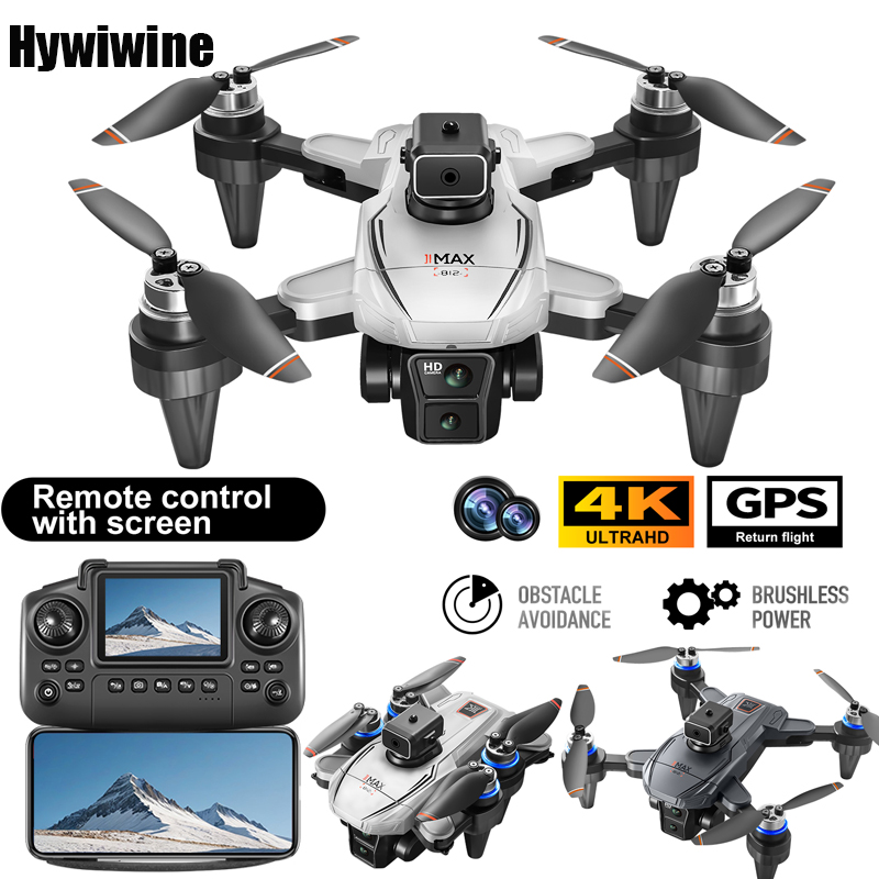 Outdoor Lighting And Camera - Dron GPS RC con pantalla 4K