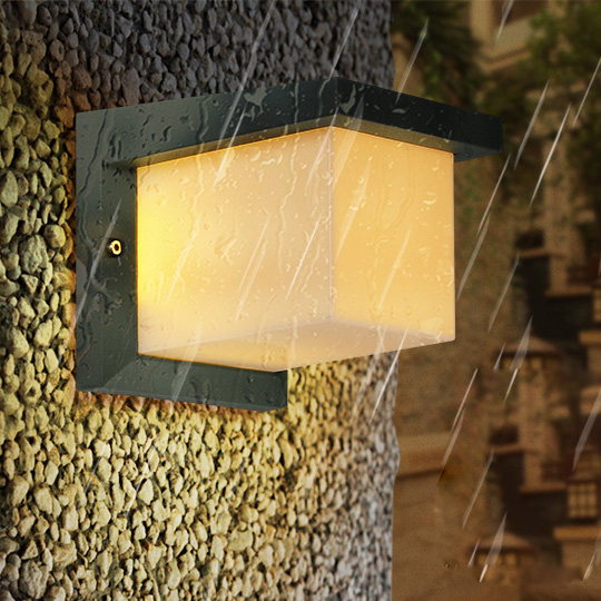Outdoor Yard Lighting Fixtures - Aplique de pared LED para Exterior