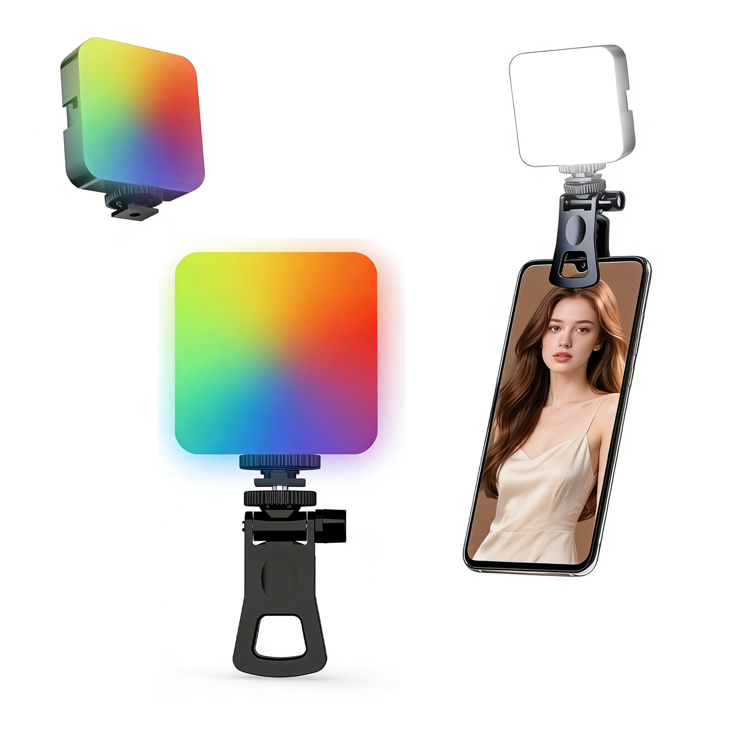 Outdoor Lighting And Camera - Luz de bolsillo RGB para fotografía
