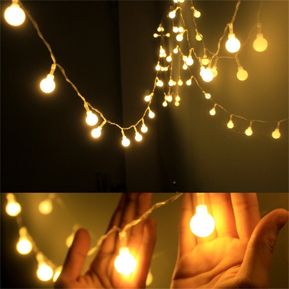 Guirnalda de Luces Solares/USB - Outdoor Lighting Globes reseña y precio
