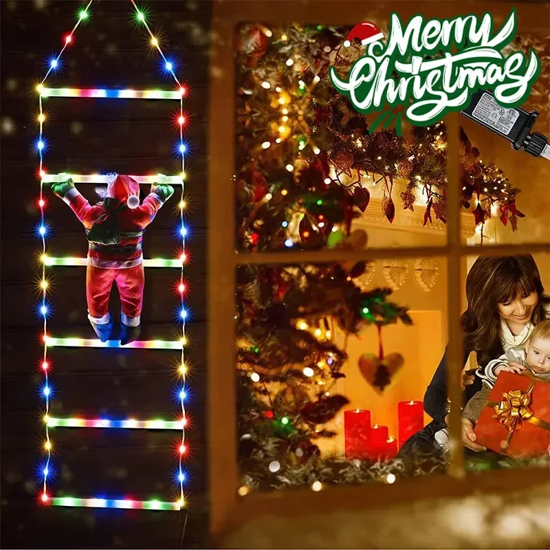 Luz LED de escalera para decor - Xmas Outdoor Lighting Decorations reseña y precio