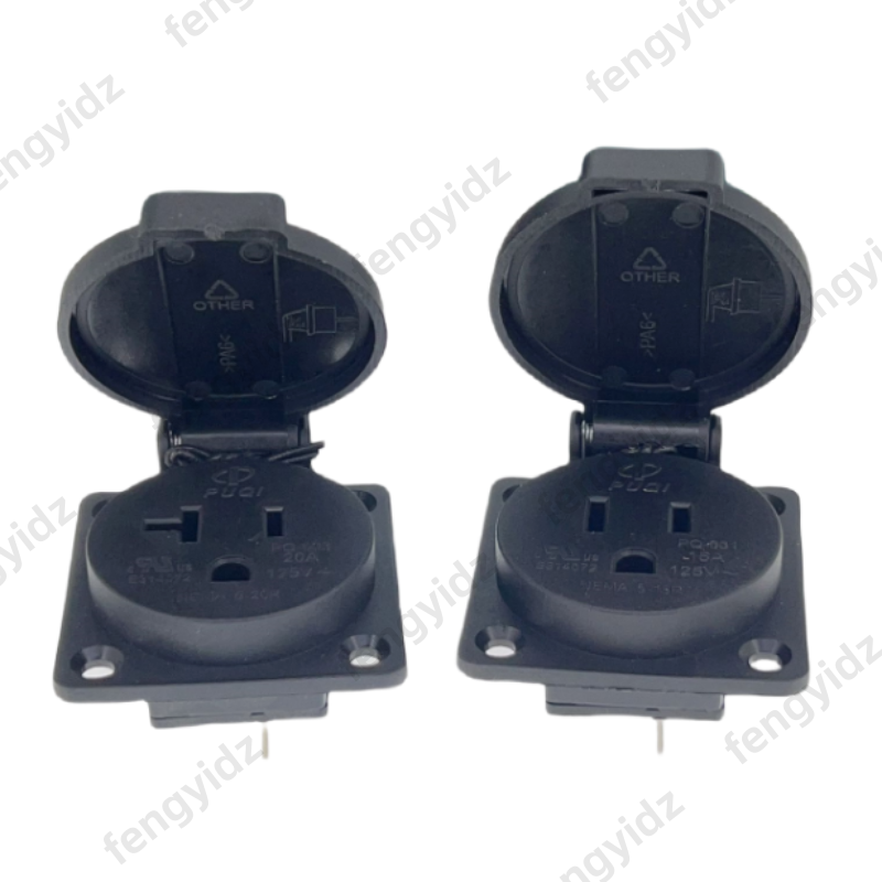 Negro 125V 15A 20A IP44 CE Amé - Outdoor Lighting Japan reseña y precio