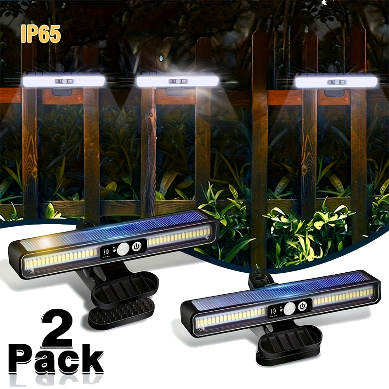 Luces Solares con Sensor de Mo - Outdoor Lighting For Fence reseña y precio