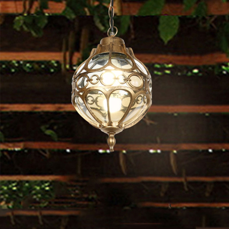 Lámpara de Techo Impermeable A - Outdoor Lighting Chandelier reseña y precio