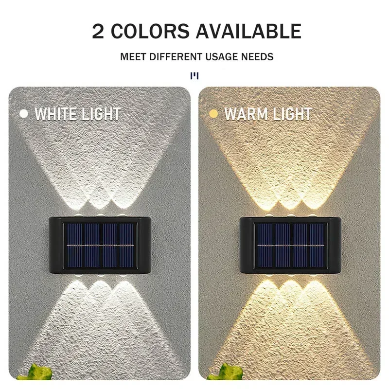 Lámpara Solar LED para Exterio - Outdoor Lighting For Fence reseña y precio