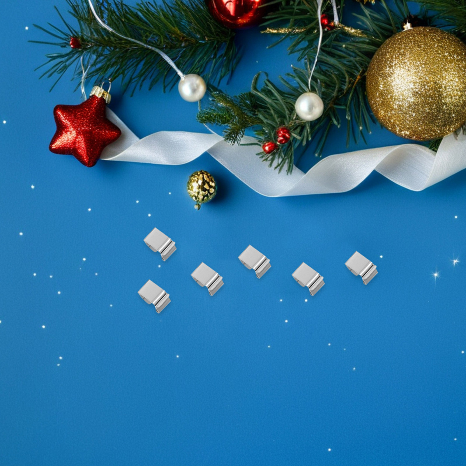 100 unidades de clips para can - Xmas Outdoor Lighting Decorations reseña y precio