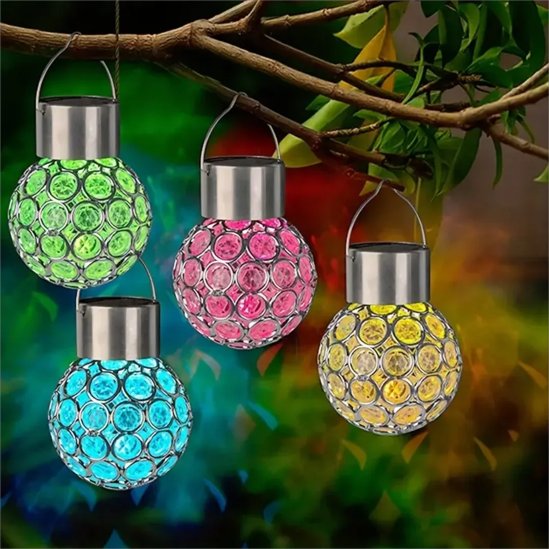 Luces LED solares para exterio - Outdoor Lighting Chandelier reseña y precio