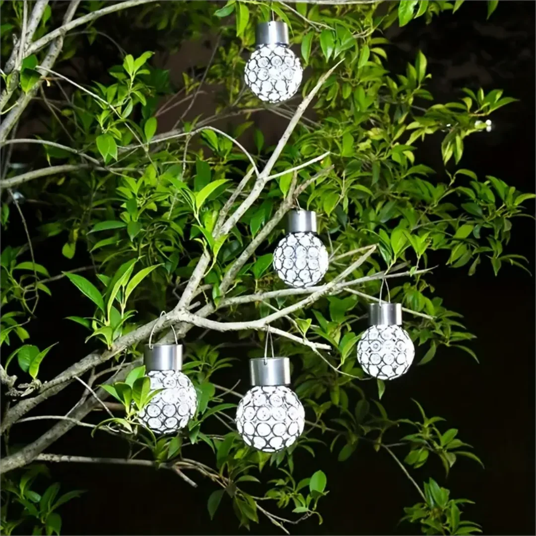 Luces LED solares para exterio - Outdoor Lighting Chandelier reseña y precio