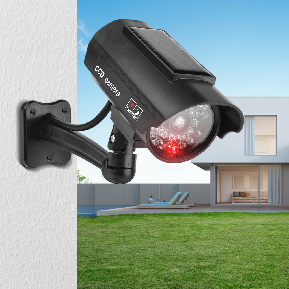 Cámara de CCTV simulada con lu - Outdoor Lighting And Camera reseña y precio