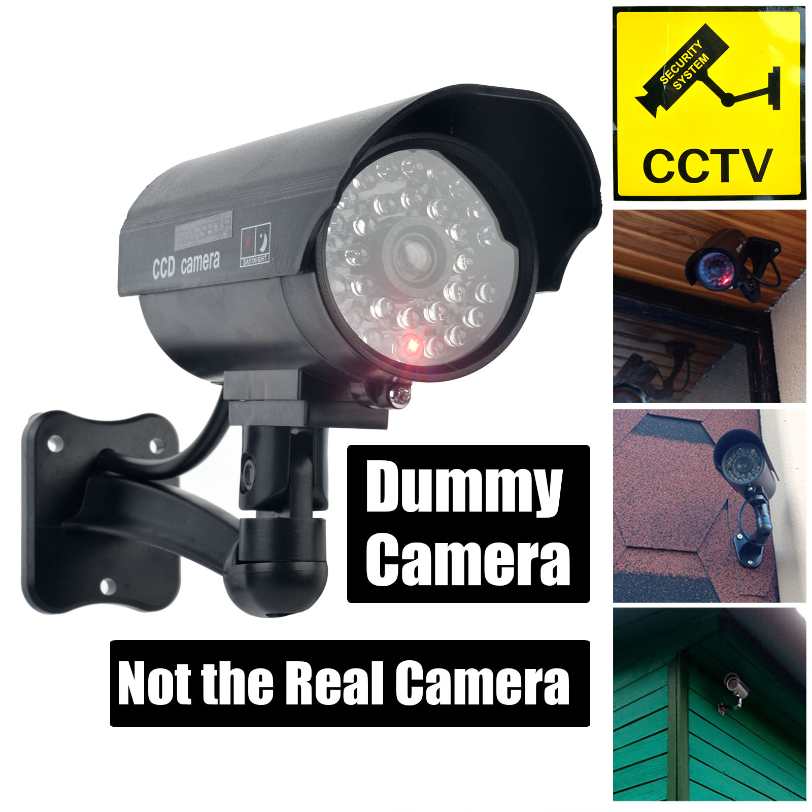 Cámara falsa Smarsecur, cámara - Outdoor Lighting And Camera reseña y precio
