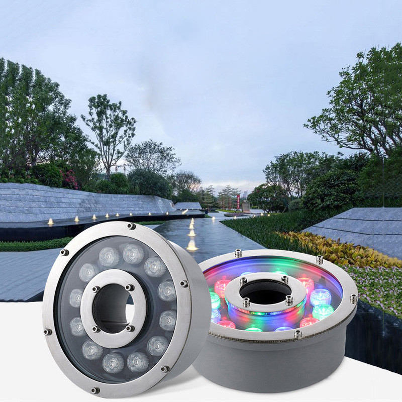 Lámparas de fuente LED sumergi - Outdoor Lighting Around Pool reseña y precio