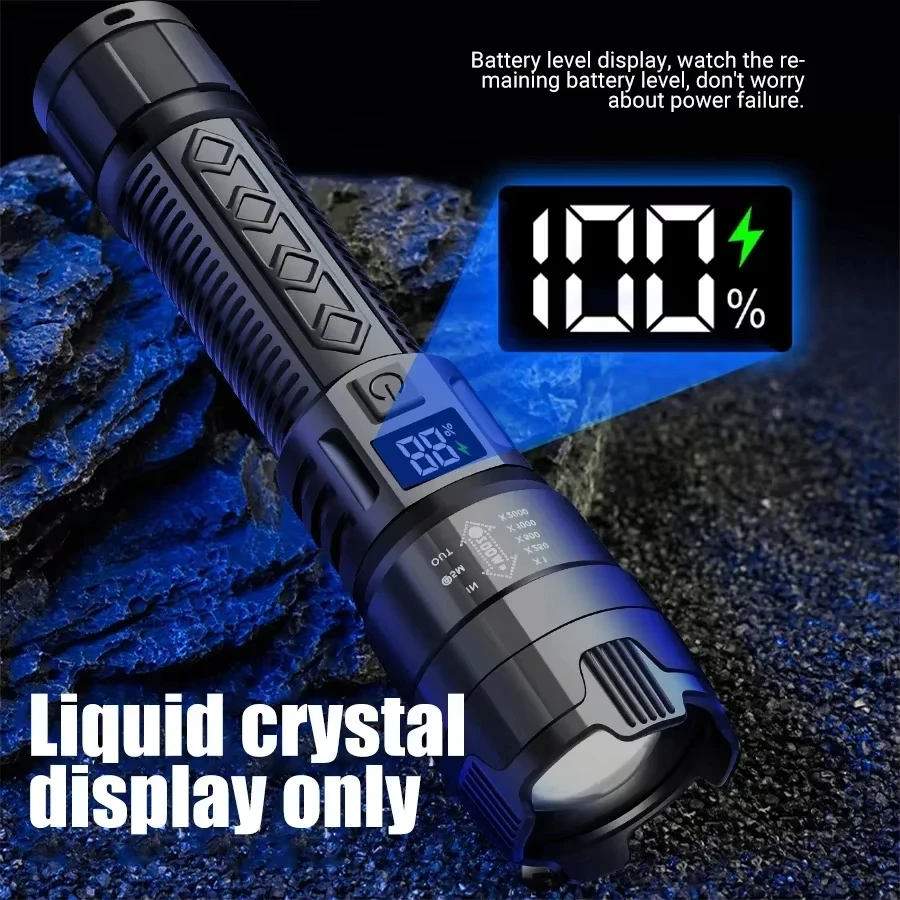 Linterna LED táctica de 2000LM - Outdoor Lighting Ideas For Party reseña y precio