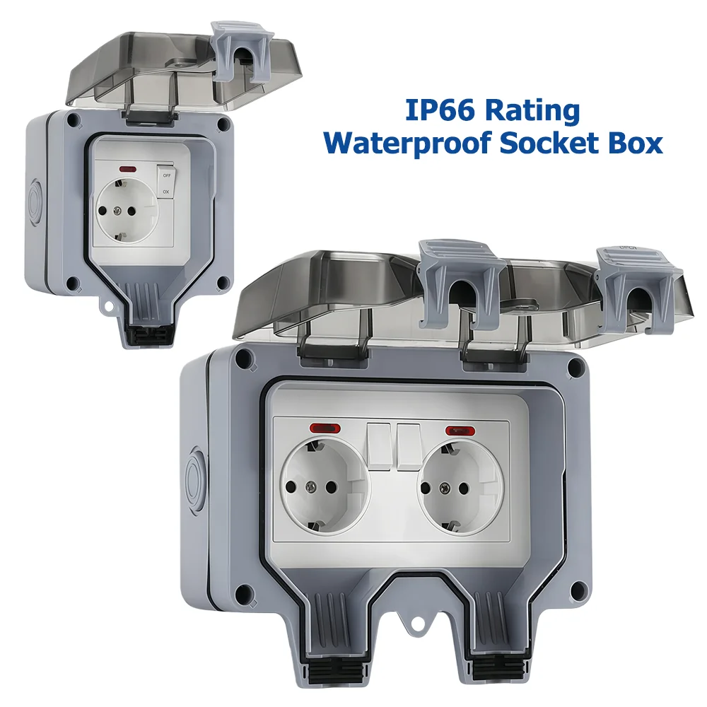 Enchufe Exterior de Estilo Eur - Outdoor Lighting Switch reseña y precio