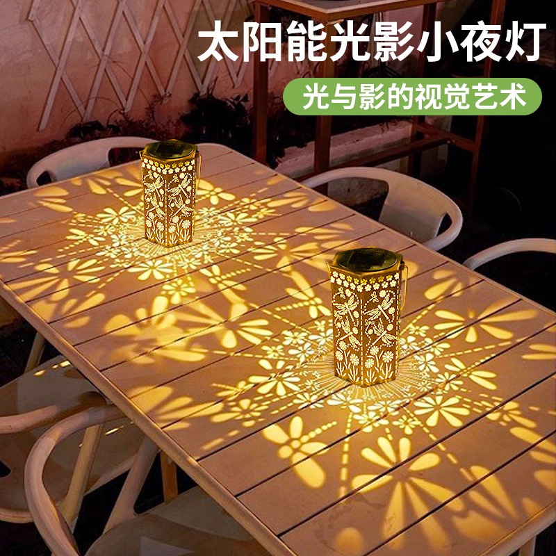 Lámpara de proyección solar de - Outdoor Lighting Chandelier reseña y precio
