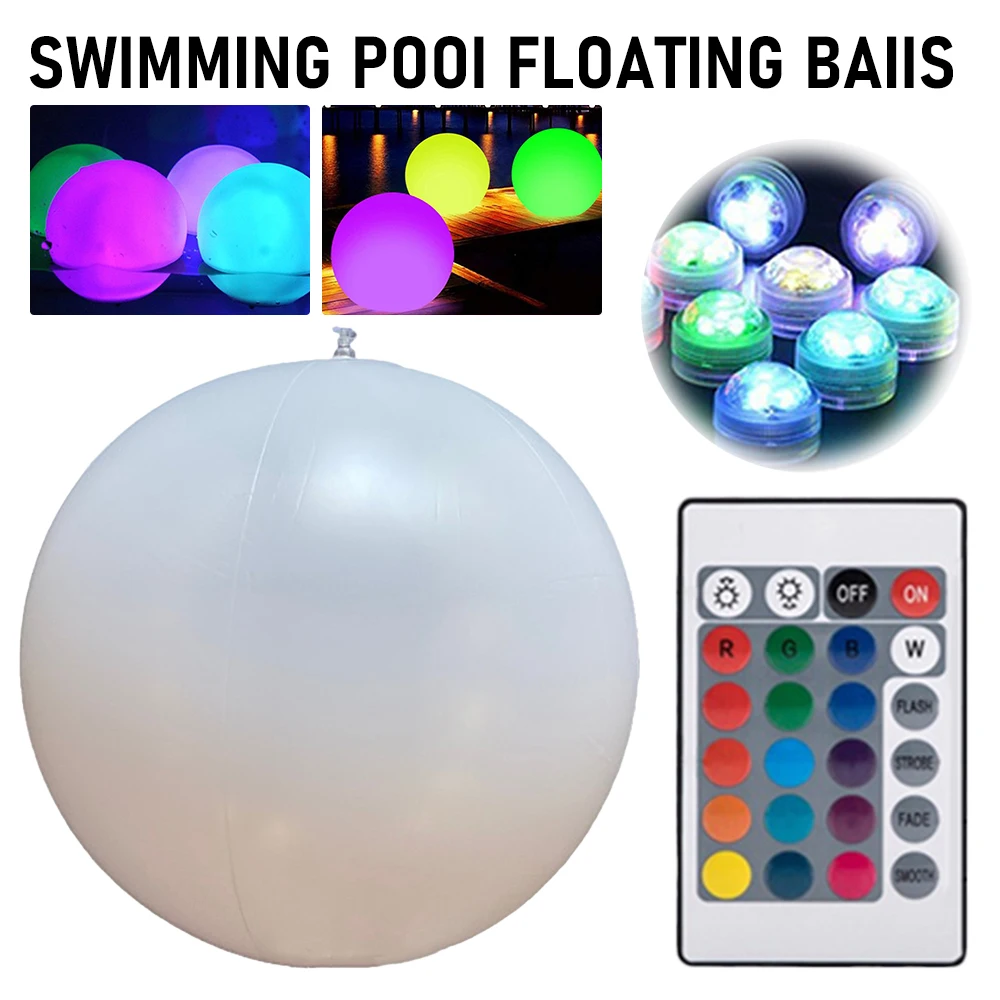Bola de lanzamiento LED lumino - Outdoor Lighting Around Pool reseña y precio