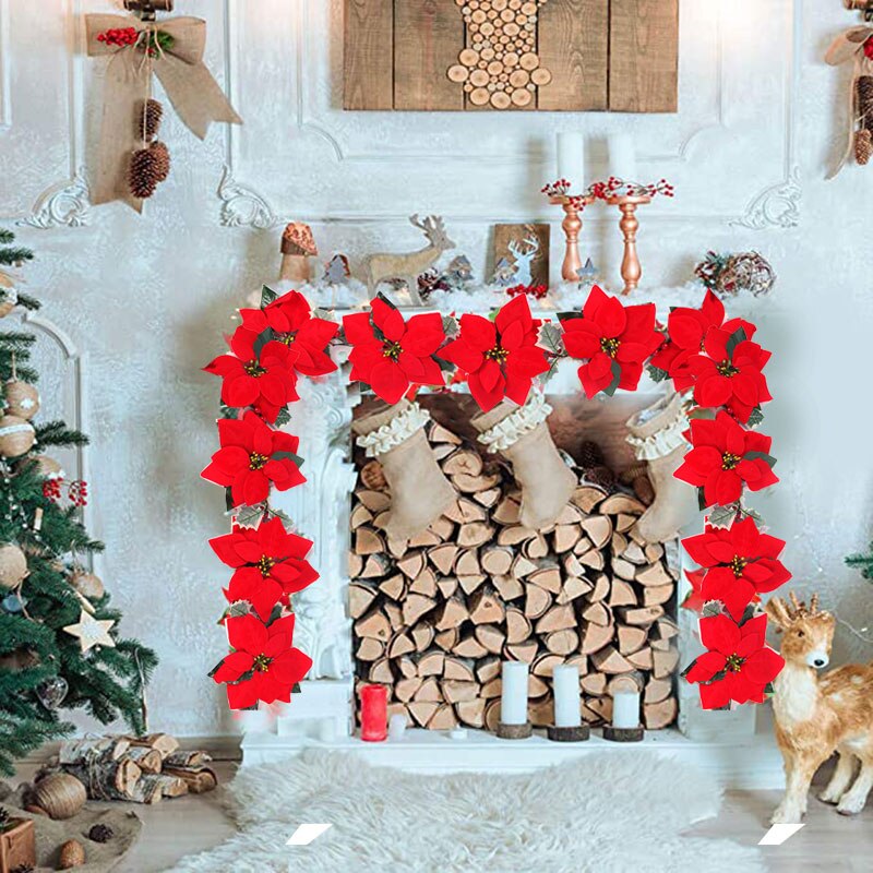 Guirnalda de flores de Pascua  - Xmas Outdoor Lighting Decorations reseña y precio