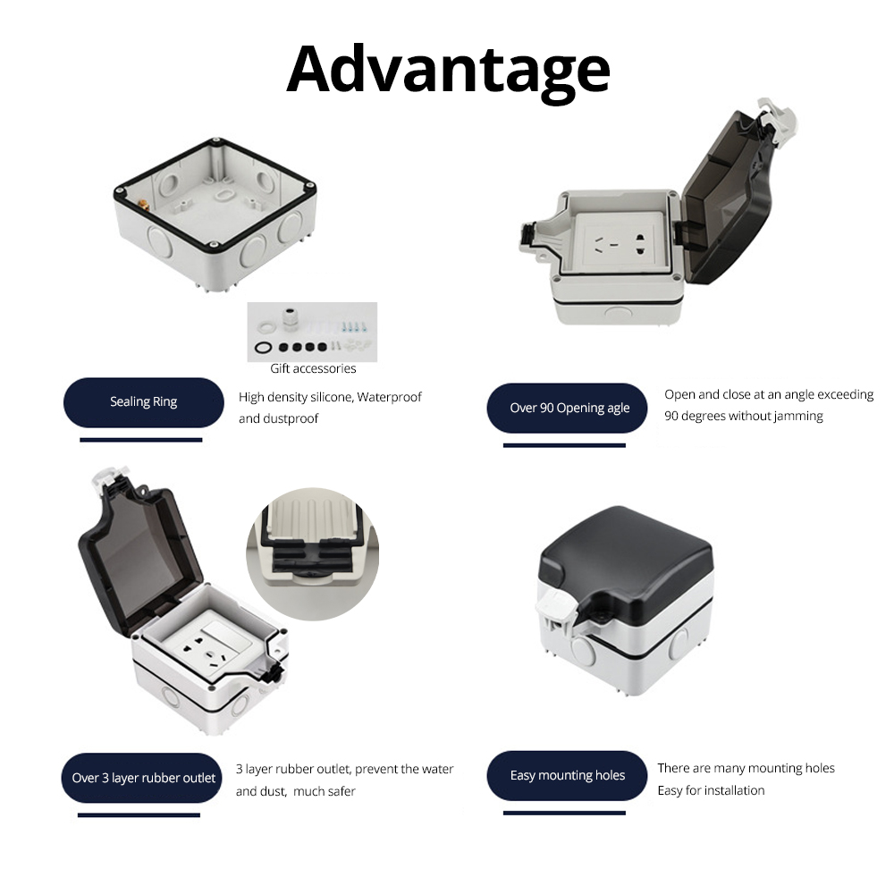 Wallpad IP66 caja exterior imp - Outdoor Lighting Switch reseña y precio