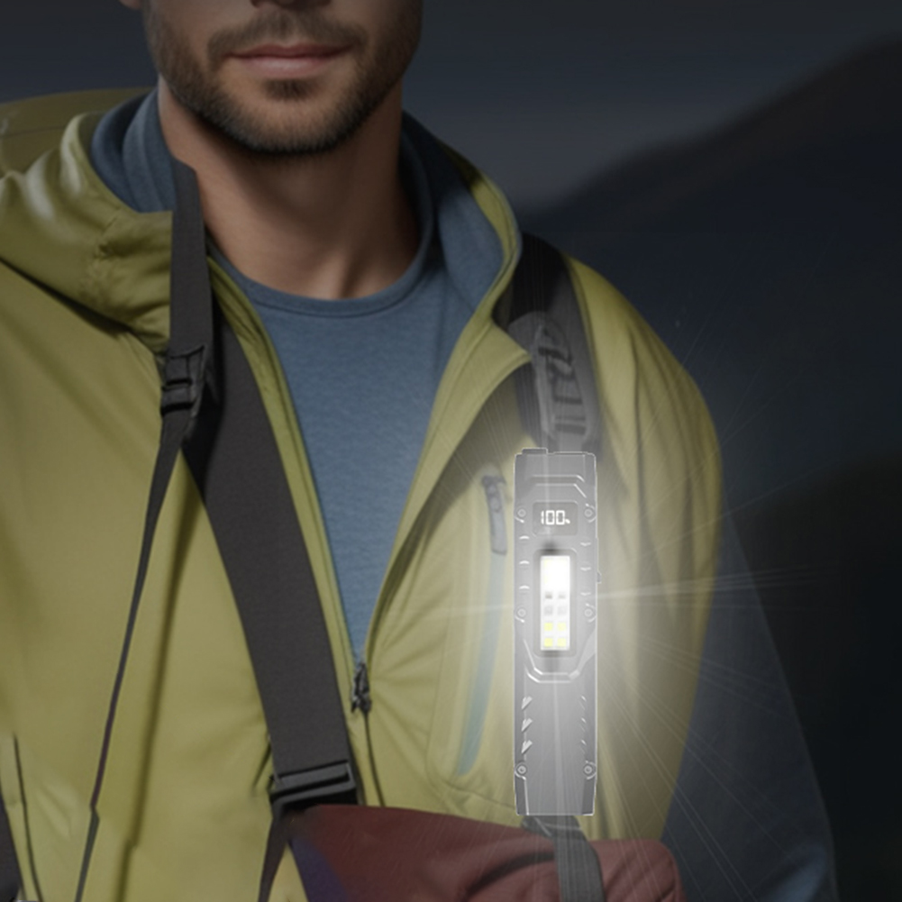 Linterna LED ultrafina con cli - Outdoor Lighting Switch reseña y precio
