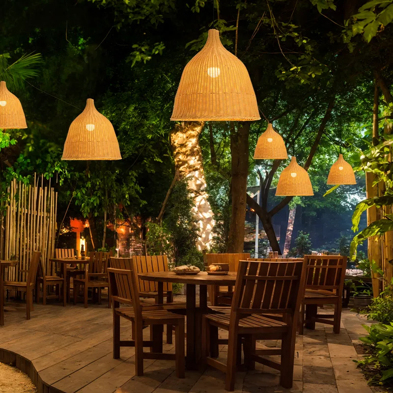 Lámpara LED para jardín, resis - Outdoor Yard Lighting Fixtures reseña y precio