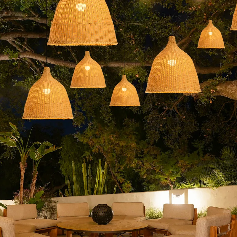 Lámpara LED para jardín, resis - Outdoor Yard Lighting Fixtures reseña y precio