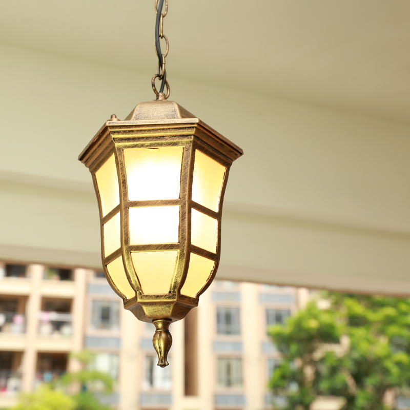 Lámpara colgante LED europea p - Outdoor Lighting Chandelier reseña y precio