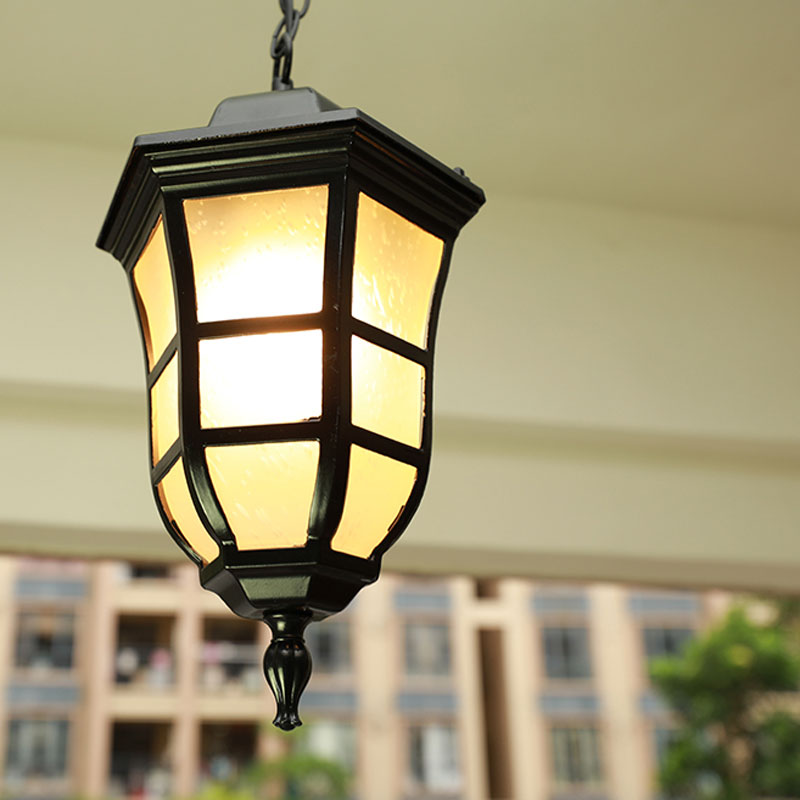 Lámpara colgante LED europea p - Outdoor Lighting Chandelier reseña y precio