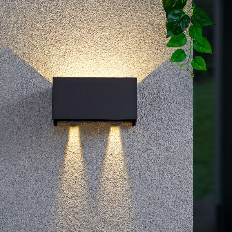 12W LED arriba abajo luz de pa - Outdoor Yard Lighting Fixtures reseña y precio