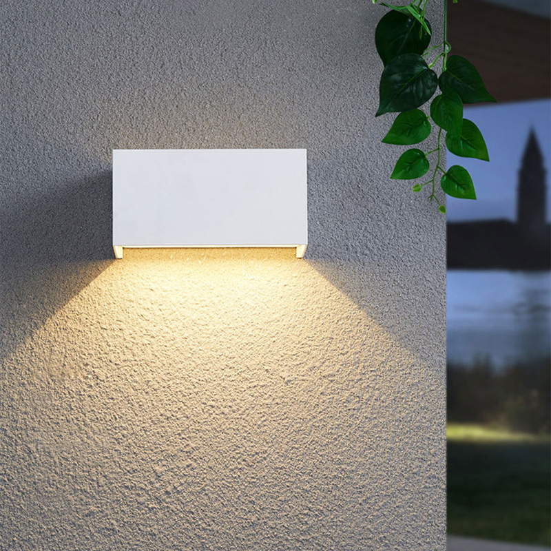 12W LED arriba abajo luz de pa - Outdoor Yard Lighting Fixtures reseña y precio