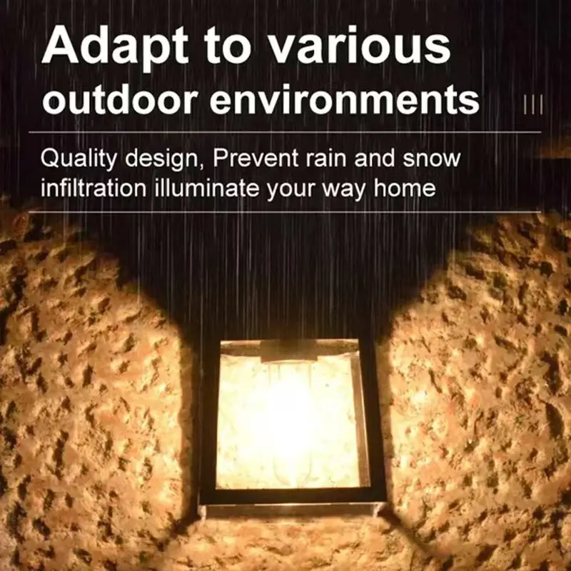 Lámpara Solar de Pared para Ex - Outdoor Lighting Deck reseña y precio