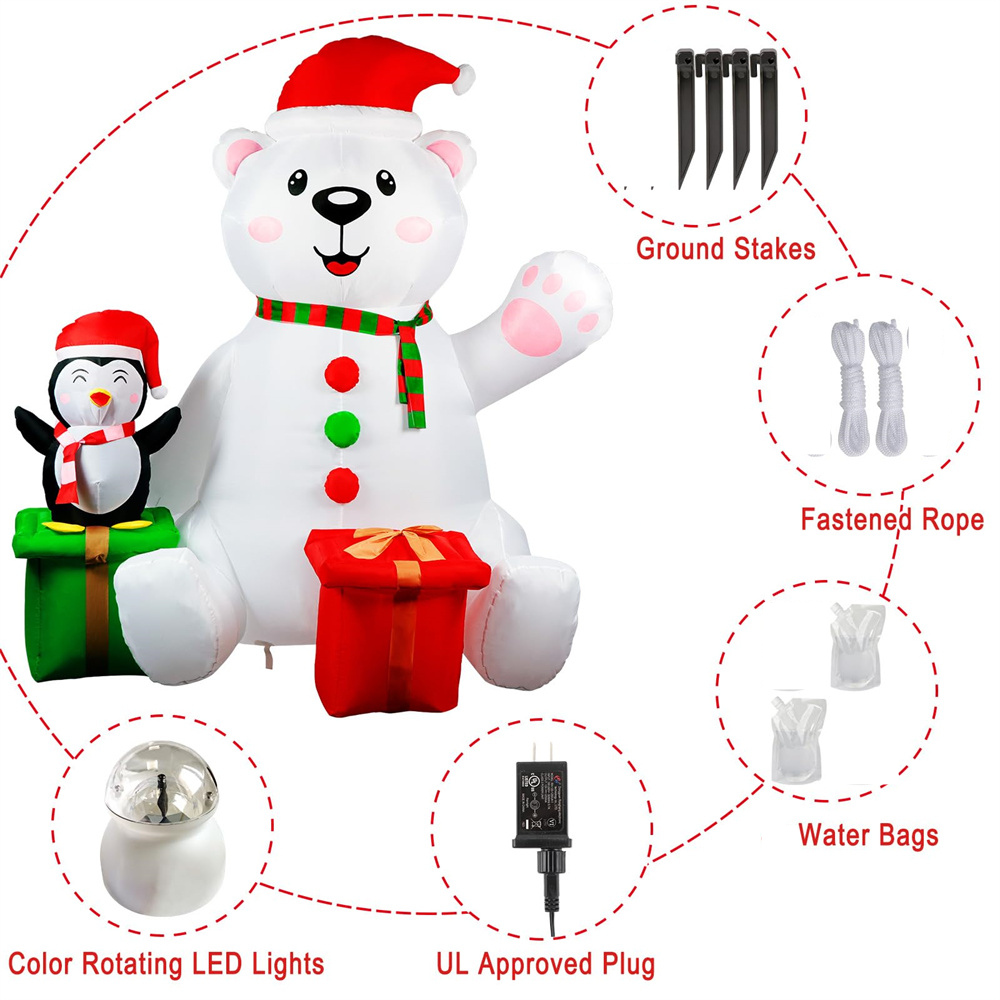 Luces LED de colores integrada - Xmas Outdoor Lighting Decorations reseña y precio