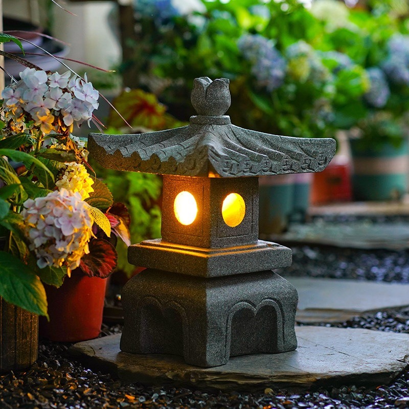 Lámpara solar para jardín, luz - Outdoor Lighting Japan reseña y precio