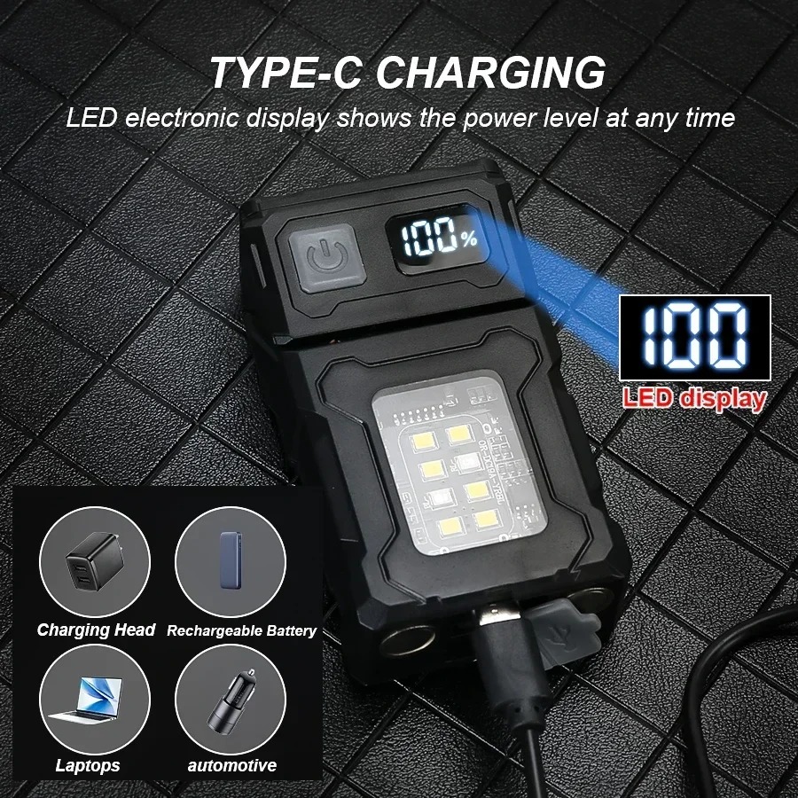 Mini Linterna LED Recargable p - Outdoor Lighting Globes reseña y precio