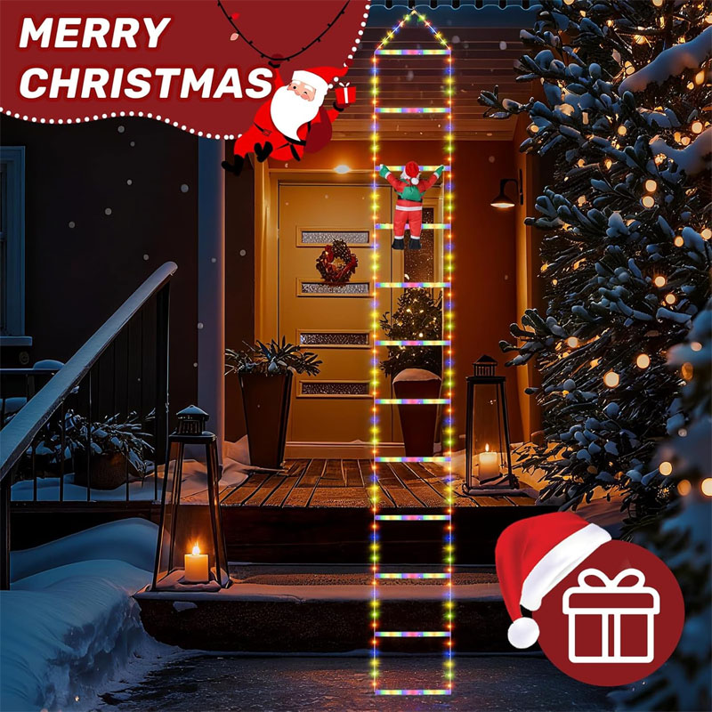 Luces LED de Navidad, Cadena d - Xmas Outdoor Lighting Decorations reseña y precio