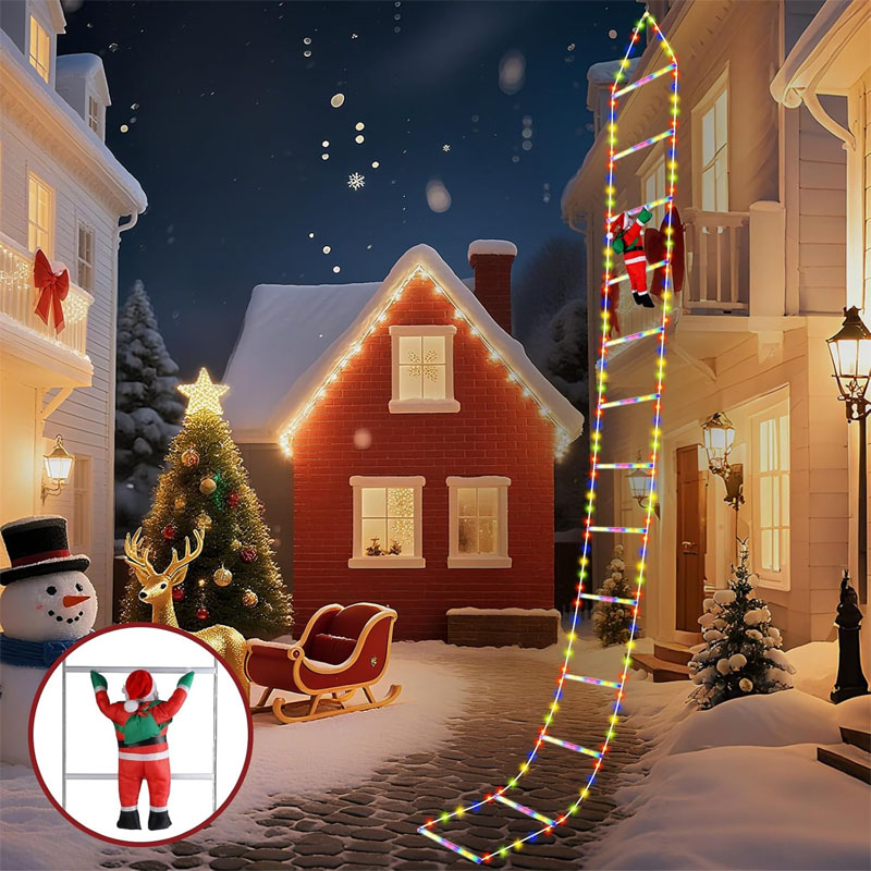 Luces LED de Navidad, Cadena d - Xmas Outdoor Lighting Decorations reseña y precio