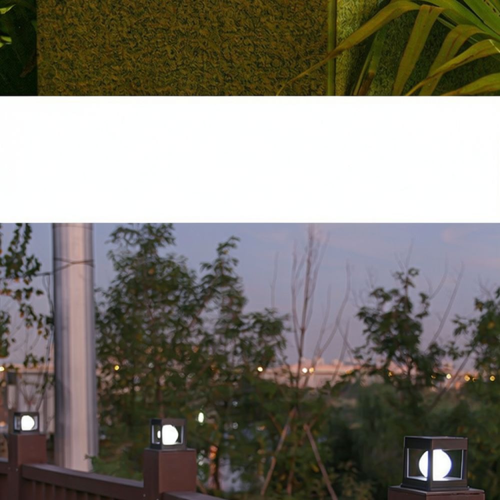 Lámpara solar LED para exterio - Outdoor Yard Lighting Fixtures reseña y precio