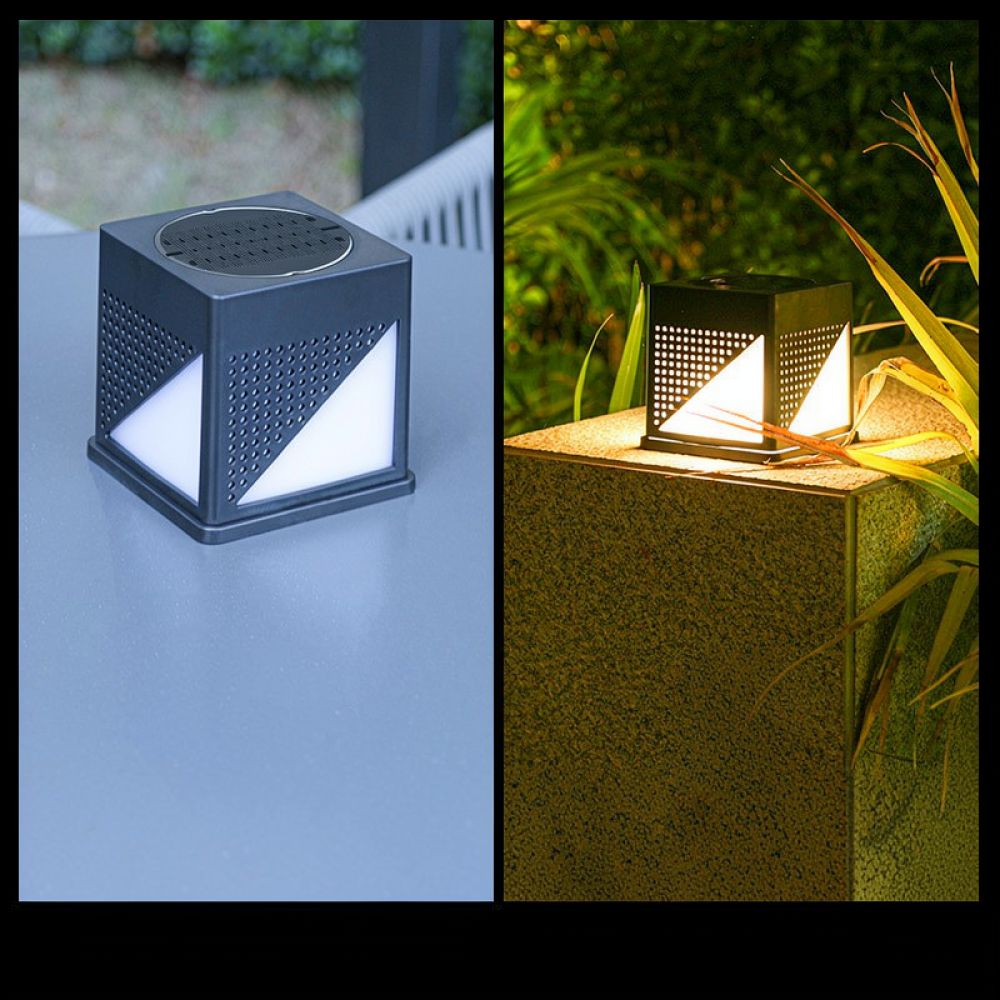 Lámpara solar LED para exterio - Outdoor Yard Lighting Fixtures reseña y precio