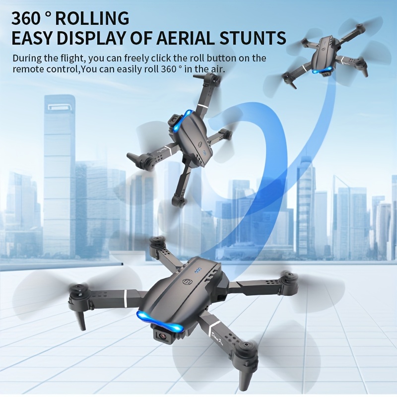 Dron plegable E99 PRO MAX con  - Outdoor Lighting And Camera reseña y precio