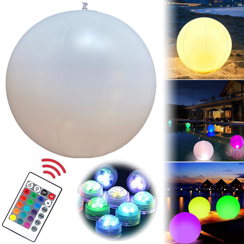 Luces flotantes para piscina d - Outdoor Lighting Around Pool reseña y precio
