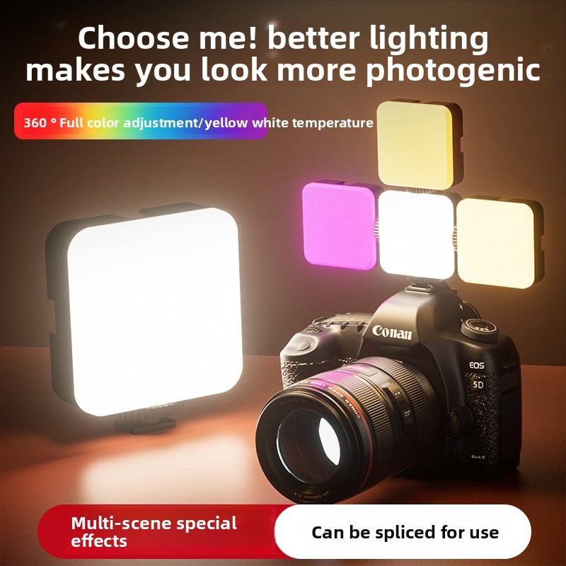 Luz de bolsillo RGB para fotog - Outdoor Lighting And Camera reseña y precio