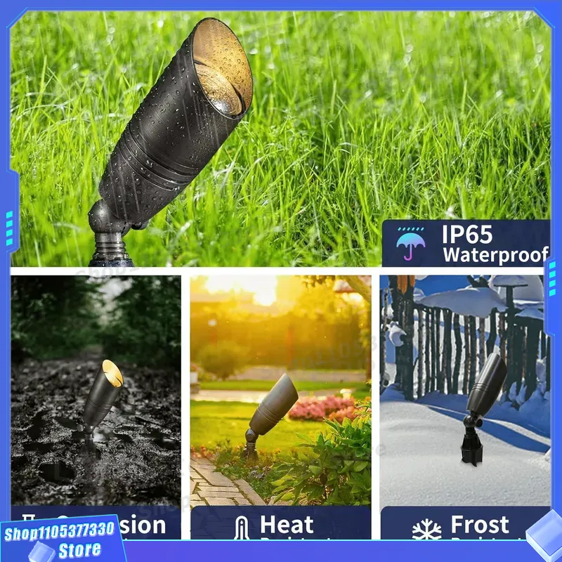 Foco LED MR16 de Bajo Voltaje  - Outdoor Yard Lighting Fixtures reseña y precio