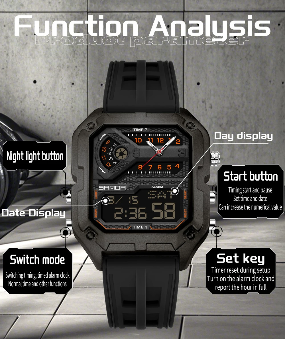 Reloj Electrónico Multifuncion - Outdoor Lighting Deck reseña y precio