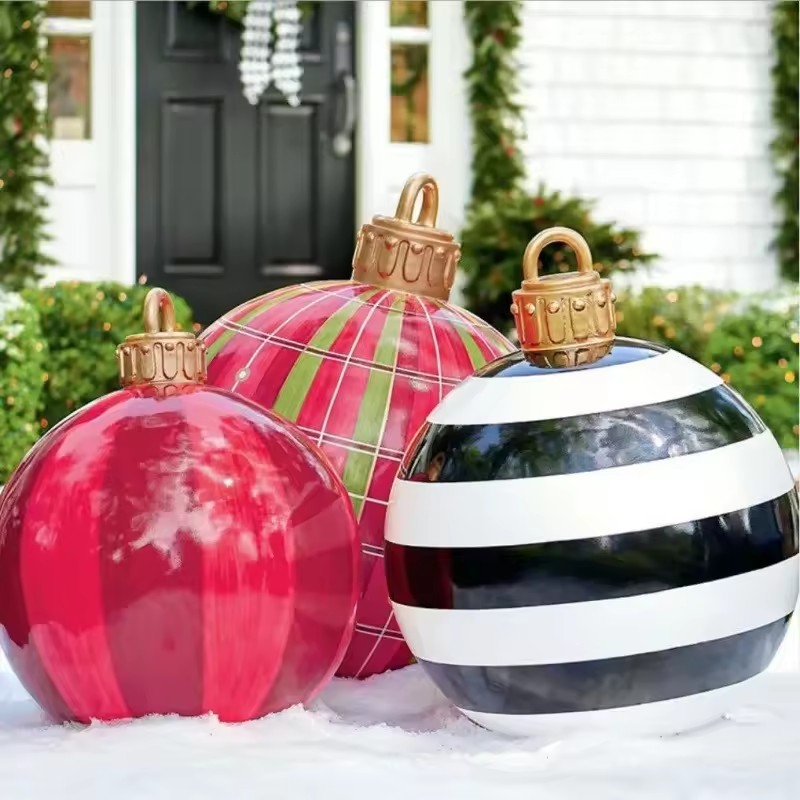 Bola Decorativa Inflable de Na - Xmas Outdoor Lighting Decorations reseña y precio