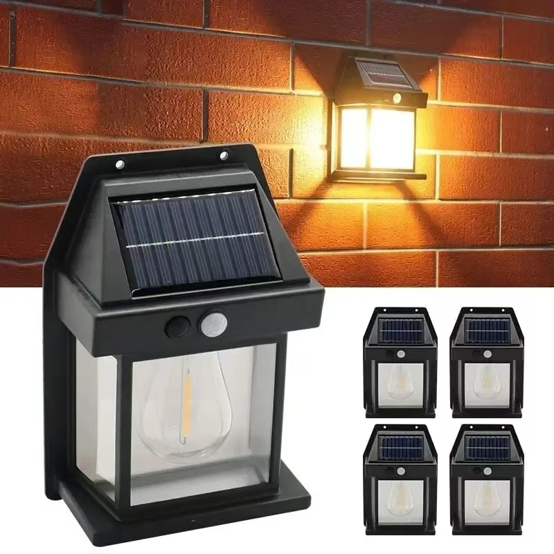 Potente farola LED Solar para  - Outdoor Yard Lighting Fixtures reseña y precio