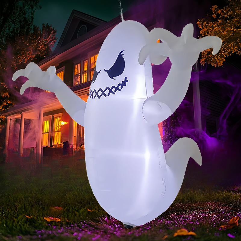 Fantasma Inflable de Halloween - Outdoor Lighting Ideas For Party reseña y precio
